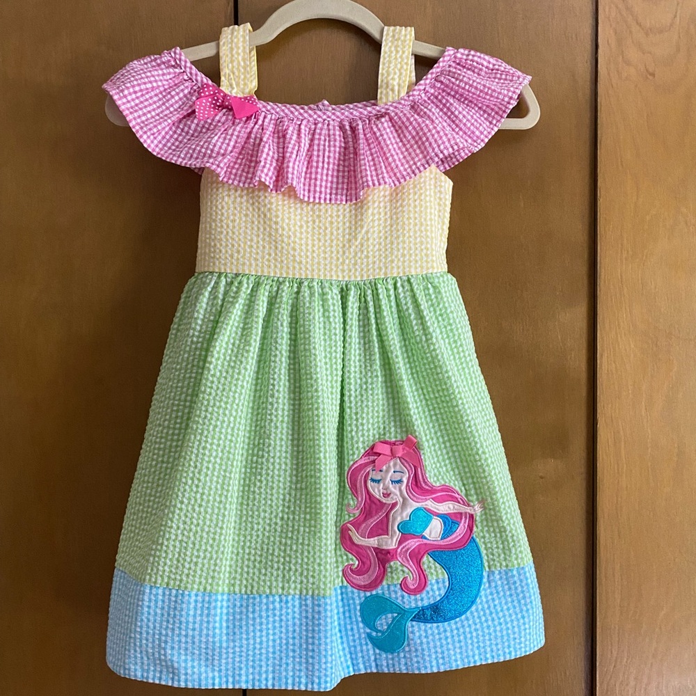 Rare editions girls mermaid dress